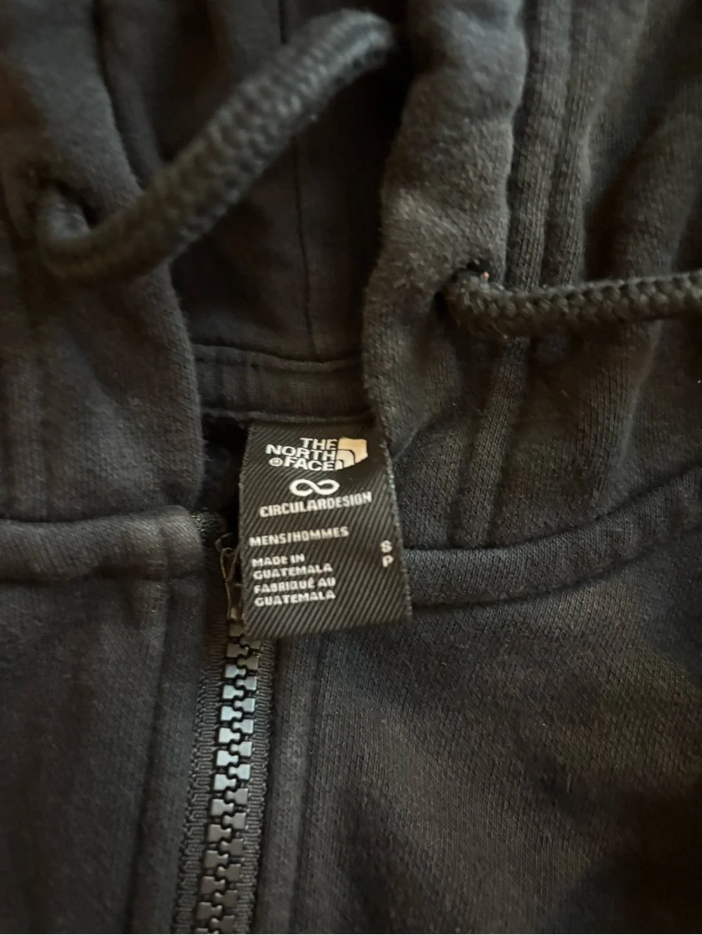 The North Face Mens' Black Full-Zip Hoodie